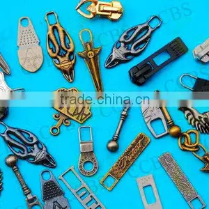 Custom Metal Locking Zipper Puller thumbnail-1