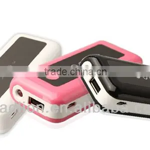 Plastic Case Mobile Power ED821 5200mAh External Power Bank Backup LED One USB Battery Charger for IPhone IPad Mobile Phone thumbnail-1