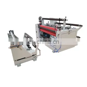 With Photoelectric Correction System Microcomputer Conductive Cloth Slitting Rewinding Machine thumbnail-1