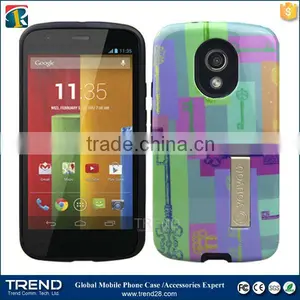 China Supplier Hybrid Combo Kickstand Phone Case for Moto G2 thumbnail-1