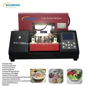Automatic Edible Picture Cake Printer T-shirt Printing Machine Digital Printing Machine thumbnail-1