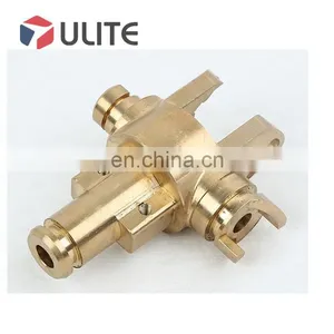High Quality Metal Customized CNC Machining Cheap Brass Precision Parts Brass CNC Turning Mechanical thumbnail-3