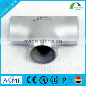 Equal Stainless Steel Pipe Fitting Reducer Tee thumbnail-1