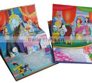 Custom Coloring Child Pop up Hardcover Book Printing thumbnail-2