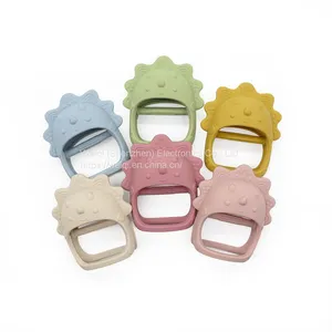 Teething Glove Chew Wholesale Baby Wrist Silicone Teether thumbnail-1