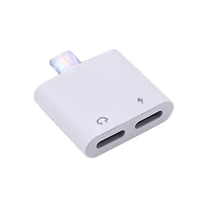 Factory Wholesale Charging Audio Adapter Suitable for Apple Mobile Phone Charging and Listening to Music thumbnail-1
