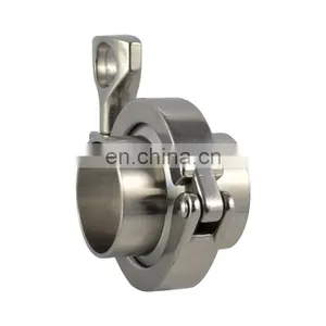 SS304 Sanitary Stainless Steel Pipe Fittings Hose 1.5 Inch 3 Way Tri Clamp thumbnail-2