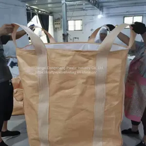 Extra Large Heavy Duty Aluminum Foil Jumbo FIBC Big Plastic Ton Liner Bag thumbnail-5
