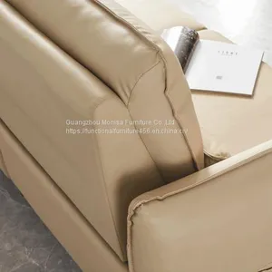 New Modern Minimalist Functional Sofa Living Room Bedroom Three-Person High-Foot Matching Sofa Combination Furniture thumbnail-5