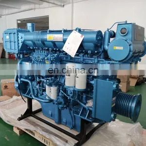 Weichai Marine Diesel Engine 660hp/1350rpm for Boat Propulsion WHM6160MC660 thumbnail-3