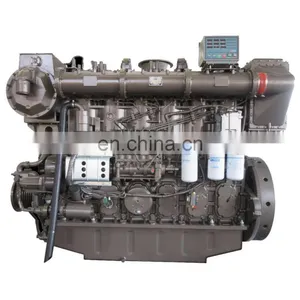 Best Seller 515kw In-line 6 Cylinder Water Cooled Turbocharged 700HP 1000RPM Yuchai YC6C700L-C20 Diesel Marine Engine for Ship thumbnail-1