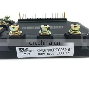 Ready to Ship Fuji 6MBP100RTC060-01 Electronic IGBT Power Module thumbnail-1