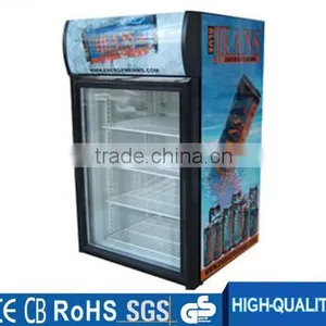 Mini Coke Display Counter Fridge Small Beverage Fridge thumbnail-1