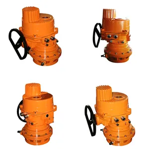 Explosion-proof ExdIICT4 QT 4-20ma Part-turn Motorized Electric Actuator thumbnail-1