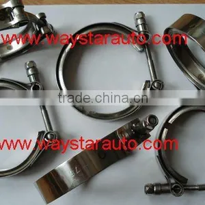 Stainless Steel Clamp Auto Parts Clamp Silicone Hose Clamp thumbnail-1