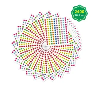 80 Pack Incentive Reward Chart for Classroom Home Behavior for Kids Students With 2400 Pieces Star Stickers thumbnail-4