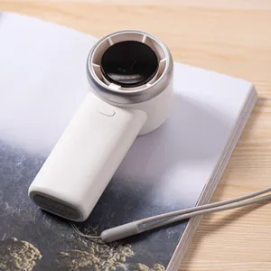 Portable Handheld Turbo Fan With LED Display - USB Rechargeable, 5 Speeds, 3600mAh Battery, Ultra-Quiet Mini Fan thumbnail-5