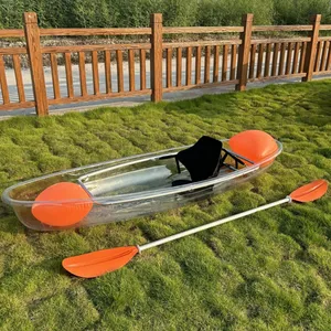 HDPE Quality Transparent Kayak With Different Capacity for Tourism, Water Leisure Kayak Single, Double and Single Use thumbnail-5