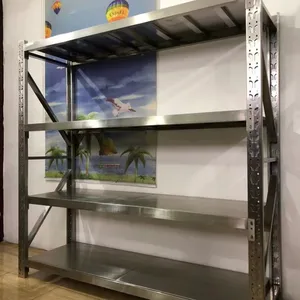 304 Stainless Steel Light Duty Storage Shelves thumbnail-4