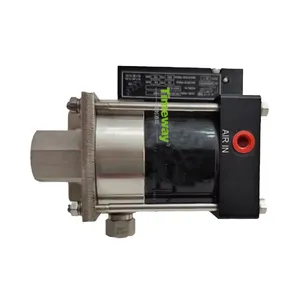 AHP03 Hydraulic Pump AHP03-1S-188 Piston Pump Single Action Portable Ultra High Pressure Pneumatic Hydraulic Testing Pump thumbnail-2