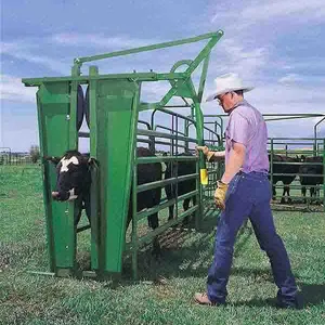 2025 New Mold Steel Tube Panel Cattle Squeeze Chute thumbnail-3