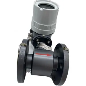 Factory Direct Faraday-type DN15 Magnetic Flow Meter 4-20ma Rs485 Hart Electromagnetic Flowmeter for Liquids ,pastes ,slurries thumbnail-2