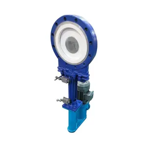 High Quality Electric Knife Gate Valve Ceramic Knife Gate Valve thumbnail-4