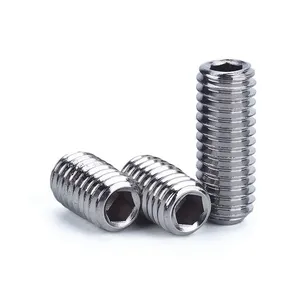 DIN 915 Metric Hex Socket Set Screws With Dog Point Fastener thumbnail-2
