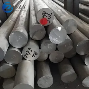 Factory Direct Supply Aluminium 6063 6082 1100 5154 Aluminium Bar/billets/rod Round thumbnail-3