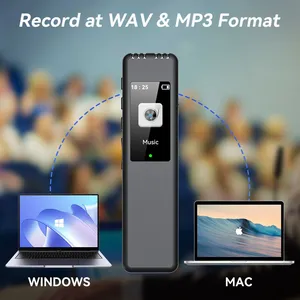 Portable Convenient and Easy Use Digital Voice Recorder With Multi-function and MP3, WAV Format thumbnail-2