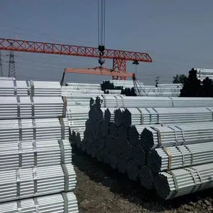 Anti-Rust Galvanized Round Steel Pipe 6m Standard Length for Outdoor Fire Protection Pipeline System thumbnail-4