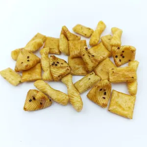 Assorted Japanese Style Rice Crackers With 4 Distinct Shapes Oven Baked Savory Snacks for Wholesale thumbnail-5