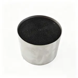 New Factory Direct OEM ODM 200 Cell Catalytic Converter Honeycomb Filter Three Way Catalyst Euro V Stainless Steel for Auto thumbnail-2