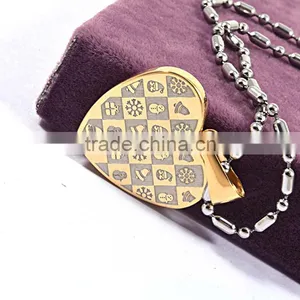 Trending Hot Products 2016 Engravable Stainless Steel Heart Pendant thumbnail-4