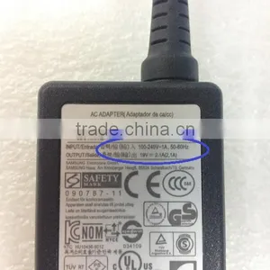 19V 2.1A 40W Laptop AC Power Adapter Charger for Samsung Netbook N130 N140 N145 N148 N150 5.5mm*3.0mm thumbnail-2