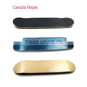 Non-slip Black/ Blue / Bollywood 9 Layers Panel Canadian Maple Wood Skateboard Longboard EC-LN03 thumbnail-1