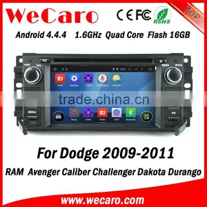 Wecaro WC-JC6235 Android 4.4.4 Gps HD for Dodge Dakota Touch Screen Car Dvd Player 2009 2010 2011 Steering Wheel Control thumbnail-1