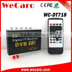 Wecaro WC-DT718 Car Dvb t2 Digital tv Receiver for Thailand thumbnail-1