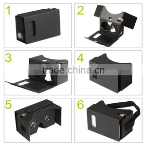 Cheap Price and Top Quality Custom 3d Cardboard Glasses Virtual Reality Equipment thumbnail-5