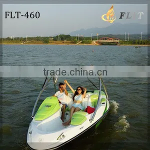 China New for Sale Small Fiberglass Speedster Speed Jet Boat Seadoo Similar thumbnail-1