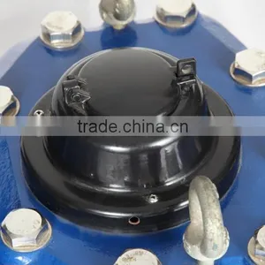 Epoxy Coated Cast Iron Material Turbine WM Water Flow Meter thumbnail-2