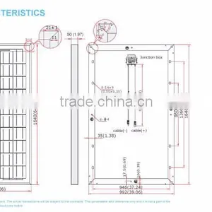 Poly Panel Solar 230-270w for for Home Flexible Solar Panel Solar Energy thumbnail-2