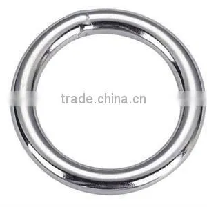 China Manufacturer Metal Galvanized Welded Round Ring 3*25mm in Handle Bag thumbnail-2