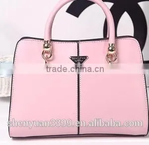 China Supplier 2015 Wholesale Leather Handbags Women Bags thumbnail-1