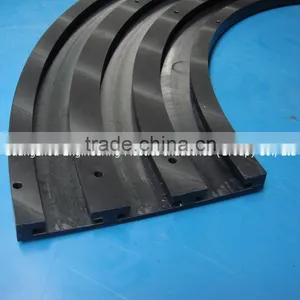 Black UHMW-PE Chain Guide thumbnail-1