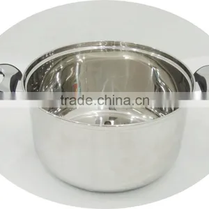 6pcs Induction Stainless Steel Pots With Bakelite Handle thumbnail-2