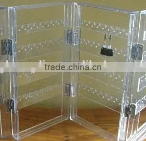 GH-RZ353 Shenzhen Guihe Shatterproof Design Acrylic Earring Display Stand thumbnail-5