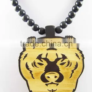 2015 Custom Wooden Animal Necklace thumbnail-2