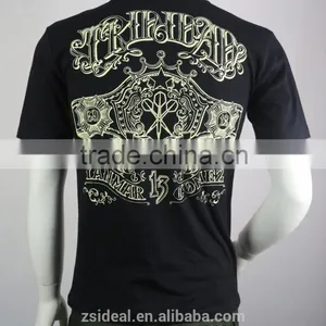 Mans Combed Cotton Full Silkscreen Printed T-shirt,design T-shirt thumbnail-4