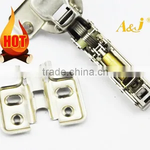 Furniture Hardware Soft Close Kitchen Cabinet Door Hinge Hydraulic Slow Shut Clip-On Plate thumbnail-2